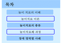 [놀이치료 play therapy](놀이치료 이론과 장애별 적용) 놀이치료 이론, 놀이치료 종류, 놀이치료 과정, 장애 영역별 적용 사례-2
