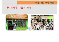 [NGO기관] NGO기관 아름다운 가게 나누고 바꿔 쓰는 생활 혁명 소개, 활동내용 사업분석, 기관분석, 각 기관 비교 분석 등-9