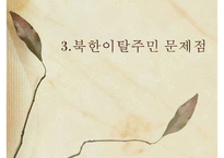 북한 이탈주민의 개념, 실태, 문제점, 북한 이탈주민에 대한 복지현황, 한계점과 전망-20