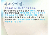 [지적장애 치료방법] 지적장애 - 지적장애 현황, 지적장애 원인, 지적장애 분류, 지적 장애의 치료, 음악치료, 언어치료, 요리치료, 미술치료pptx 수정 다운 홍보-5