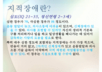 [지적장애 치료방법] 지적장애 - 지적장애 현황, 지적장애 원인, 지적장애 분류, 지적 장애의 치료, 음악치료, 언어치료, 요리치료, 미술치료pptx 수정 다운 홍보-6
