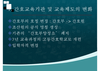간호학개론, 해방직후간호, 정부수립기간호, 한국전쟁이후간호, 한국간호성장-4