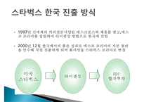미국의 커피프랜차이즈 스타벅스(STARBUCKS)의 한국진출 성공전략-9