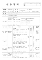 [보육실습일지] 만4세 병설유치원 교육실습일지(실습생평가/부분수업계획안/올데이계획안)-12