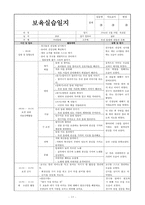 보육실습일지, 만4세 보육실습일지 1-4주-13