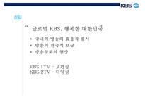 KBS의 경영 전략 분석-4