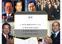 정부 수립 50년 만에 처음 이루어진 여야 간 정권 교체 국민의 정부-7