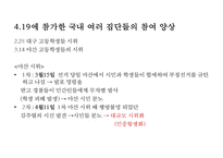 419 혁명 - 참가한 집단형태 분석-5