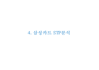 (삼성카드 마케팅전략 PPT) 삼성카드 기업현황과 마케팅 SWOT,STP,4P전략분석및 삼성카드 향후전략방향제안-15
