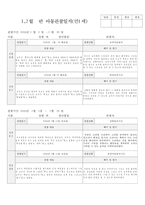 [만1세 관찰일지]만1세 1월, 2월 관찰일지(5명 분량)-5