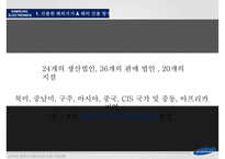 글로벌 경영전략 SAMSUNG ELECTRONICS’s Global M-9