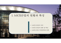MICE산업의 현황과 특성 & 지역마케팅-3