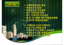 국제복합운송의 경로와 국제운송수단의 선택요인-2