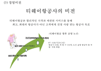 [티웨이항공 마케팅사례 PPT] 티웨이항공 기업분석과 마케팅 SWOT,STP,4P전략분석및 티웨이항공 미래전략수립-6