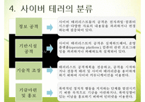 [사이버테러] 사이버테러 특징 사이버테러 유형 사이버테러 피해 사례 사이버테러-7