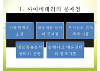 [사이버테러] 사이버테러 특징 사이버테러 유형 사이버테러 피해 사례 사이버테러-13