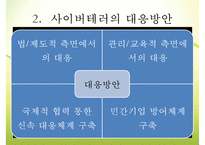 [사이버테러] 사이버테러 특징 사이버테러 유형 사이버테러 피해 사례 사이버테러-14