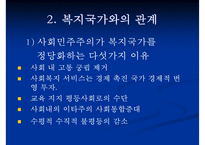 [사회민주주의 분석] 사민주의의 의미 사민주의 개념 사민주의와 복지국가의 관계-5