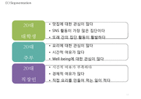 [청정원 마케팅사례 PPT] 청정원 브랜드현황과 마케팅 SWOT,STP,4P전략분석및 청정원 새로운마케팅전략 제안-11