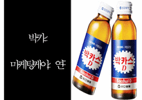 [박카스 마케팅사례 PPT] 박카스 제품분석과 마케팅 SWOT,STP,4P전략분석및 박카스 새로운 마케팅전략 제안-1