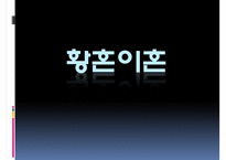 [황혼이혼 문제점과 해결방안] 황혼이혼의 증가 원인, 황혼이혼 문제점 및 해결방안-1