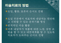 미술치료와 사회복지 실천현장 및 사회복지 가치관의 연관성, 미술치료 효과, 미술치료 기관 방문-7
