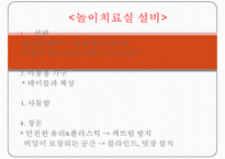 [놀이치료실, 놀이감] 놀이치료실의 시설, 놀이치료실 배치, 놀이치료실 설비, 놀이치료실 요건, 놀이 도구 기능, 놀이도구 수준별, 놀이감의 의미-5