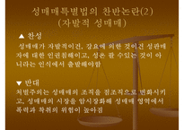 [PPT](성매매특별법 정책 분석) 정책의 형성 과정, 정책의 집행, 정책 평가, 정책 견해-7