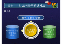 고위공무원단제도 분석, 고위공무원단제도 내용, 고위공무원단제도 문제점, 고위공무원단제도 외국 사례, 고위공무원단제도 전망-4