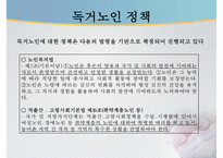 독거노인 문제, 독거노인 정책, 녹거노인 복지방안, 독거노인 정책(기초노령연금, 노인장기요양보험, ONE-STOP지원센터, 노인돌보미 바우처사업, 노인복지사업) 분석-13