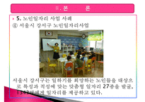 [노인 일자리 문제 해결책] 노인 일자리 문제 현황, 노인 일자리 고용 현황, 노인 일자리 문제 특징, 노인 일자리 사업 분석, 노인일자리 사업의 개선방안-15