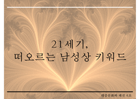[남성 패션, 남성 의복 패션, 남성 의상 패션] 21C 남성상과 패션과 성정체성-6