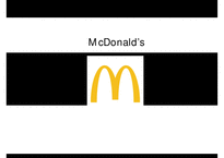 [McDonald 마케팅 성공사례] 맥도널드 선정이유 경영환경 분석-1