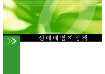 [성매매 방지 정책] 성매매의 현황, 성매매 문제점, 성매매 정책 변화, 성매매 실태, 성매매 방지 정책 평가-1