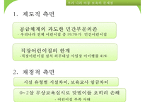 우리나라 아동보육 특징 아동보육 현황 아동보육 문제점 아동보육 해결방안-9