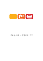 한솥도시락 기업분석과 SWOT분석및 한솥도시락 마케팅 성공사례분석과 한솥도시락 글로벌 마케팅전략제안-1