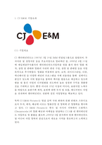 CJ E&M 마케팅사례연구(CJ E&M 기업분석+마케팅전략+SWOT+STP+4P+ CJ E&M 미래전망연구)-3