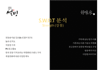 설빙 호미빙 SWOT분석-10