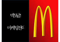(맥도날드 마케팅사례 PPT) 맥도날드 기업현황,서비스,운영전략분석/ 맥도날드 마케팅 4P,STP,SWOT분석및 미래전략수립-1