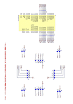 [[[AVR] 교차로 신호등 시스템 제작]]교차로신호등,사거리,소스코드,회로도,ATmega128,원리,타임차트,4색,신호체계순서,전자신호등 설계-7
