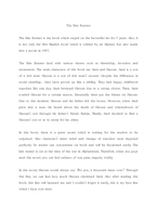 [영어독후감/영문독후감] 연을 쫓는 아이(The Kite Runner)-1