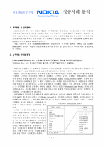 노키아 성공사례 분석-2
