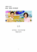 [미디어비평] MBC 생방송 화제집중 모니터링-4
