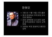 [중국문화] 장예모와 첸카이거-4