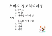 [광고론] 소비자정보처리과정-2