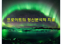 프로이트의 정신분석적 치료-1