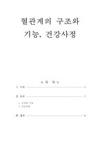혈관계구조, 혈관계기능, 혈관계건강사정, 건강사정, 혈관, 혈관구조-1