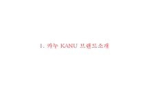 [KANU 카누 마케팅사례 PPT] 카누 KANU 브랜드분석과 SWOT분석/ 카누 마케팅사례와 향후마케팅 전략제언-3