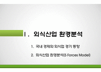 한식뷔페시장 분석 &(주)풀잎채 경영전략-3