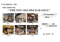 백화점 BIG 3 국내 아울렛시장 영업현황 및 경영전략-15